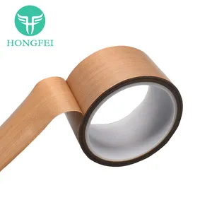 Glass Fiber Thermal Heat Wrap Insulation Tape Good Saling PTFE Adhesive Tape Surface Wingding Antiadhesion And Anticorrosion