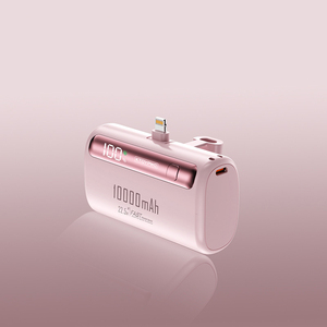 Batterie externe portable étanche à chargement sans fil transfrontalier avec câble intégré et support, charge rapide pour l'extérieur, 10000 mAh - Product Image 6