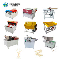Équipement de traitement des cure-dents à économie d'énergie, machine à brochettes en bois rond, machine à brochettes en bambou