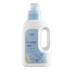 Detergente para Ropa de Bebé October Crystal 1L a Base de Enzimas, Suave para Ropa Infantil - Product Image 5