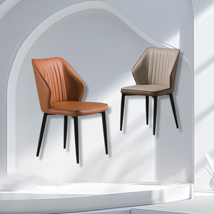 Chaise de salle à manger moderne et légère en acier au carbone pour hôtels, restaurants et meubles de maison à usage général - Product Image 2