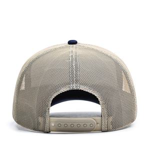 Casquette de camionneur à 5 panneaux avec logo personnalisé, broderie stéréoscopique 3D, casquette de sport en maille - Product Image 4