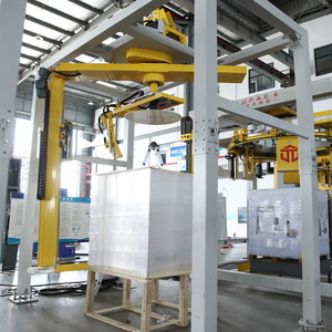 Conveyorized ROTARY ARM máy bao bì <span class=keywords><strong>Pallet</strong></span> Stretch wrapper - Product Image 5
