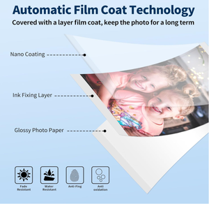 Ensemble d'encre/papier couleur RP-108 compatible avec <span class=keywords><strong>Canon</strong></span>, RP-108IN d'encre et de papier <span class=keywords><strong>Selphy</strong></span> <span class=keywords><strong>CP1300</strong></span> CP1500 - Product Image 6