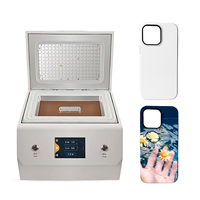Presse à chaleur par sublimation sous vide 3D compacte MOMOTECH pour l'impression de coques de téléphone DIY, 110V à 240V