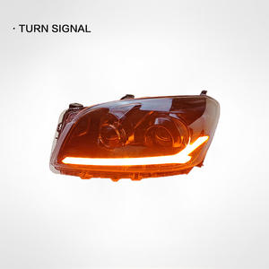 LED-Scheinwerfer-Einheit für 09-12 Toyota RAV4 mit LED-Tagfahrlicht Blinker Doppellinse 12V Neu 6000K - Product Image 4