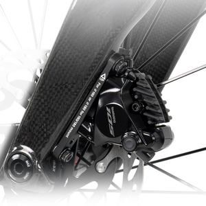 Vélo de course sur route léger TWITTER Cyclone-3ème génération, fibre de carbone 3K, 24 vitesses, frein à disque hydraulique double WheelTop, cadre rigide - Product Image 5