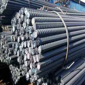 ASTM Tmt ברזל פלדה מחיר 8 מ""מ 10 מ""מ 12 מ""מ 16 מ""מ HRB400 HRB500 מוטות ברזל לבניית פלדה - Product Image 2