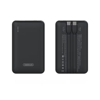 Tendance 2026 : Mini Power Bank Portable Noir 22,5W 10000mAh avec Affichage Numérique – Chargeur de Téléphone Personnalisé