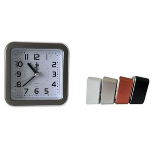 <b>Desk</b> <b>Clock</b> Square Quartz Silent Movement 4 Inch Wall Or Table Use - Product Image 1