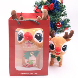 Peluche Cerf de Noël de Haute Qualité 2026 – Cadeau Festif et Décoration de Noël - Product Image 6