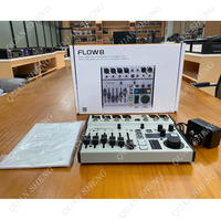 Console de mixage numérique Flow8 Mini 8 canaux avec contrôle audio Bluetooth via application, 2 processeurs d'effets, interface USB/audio - Matériaux métal et plastique