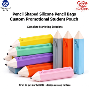 <span class=keywords><strong>Astuccio</strong></span> a Forma di Matita, Morbido al Tatto, 22cm, <span class=keywords><strong>con</strong></span> Cerniera, Borsa per Cancelleria, 7 Colori, Portapenne Originale per Studenti - Product Image 1