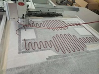 Máquina de coser para colchón con calefacción eléctrica completamente automática, manta térmica, núcleo de alfombra, Motor, componentes de engranaje, cama plana
