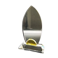 Souvenir de cristal personnalisé Coupe de cristal de golf Champion de compétition créative Trophée de cristal