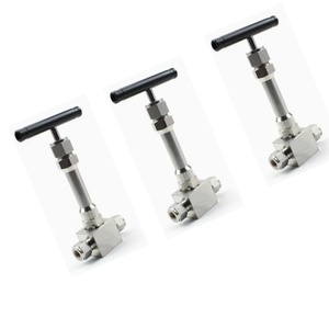 Vanne à air à 3 voies EN F316, vanne à bille de qualité alimentaire pour argon liquide avec buse d'entrée et de sortie - Product Image 5