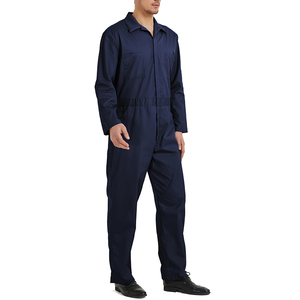 2024 khả năng hiển thị cao làm việc mặc Coverall chống tĩnh Polyester đồng phục làm việc quần áo - Product Image 1