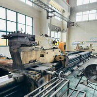 Tour horizontal manuel d'occasion Shandong CW61200H robuste, portée maximale 2000 mm, 380 V, 4 porte-outils, broche MT6