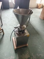 Moulin à colloïde commercial broyeur HJ-MJC-80 pistache noisette amande noix de cajou beurre d'arachide pâte de sésame faisant la Machine