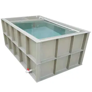 ZSPE Factory Direct Sale Wholesale Aquaculture Equipment PP Plastic Material Fish Tank