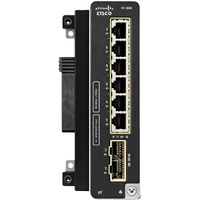 Module d'extension en cuivre Cisco Switch Catalyst IEM-3500-8T= 8 ports 1000BASE-T, extensible jusqu'à 19 ports au total, alimentation 6W, rail DIN