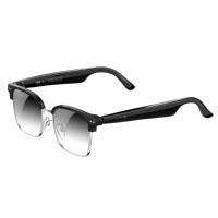 Lunettes Intelligentes de Traduction W100D avec Contrôle Vocal par APP, Étanchéité IPX-4, Lecture Musicale 1080P et Assistant IA