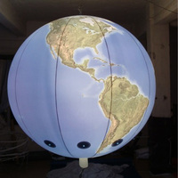 Ballon publicitaire gonflable géant pour extérieur, décoration au sol, ballon à l'hélium en TPU PVC, taille et couleur personnalisables, vente en gros