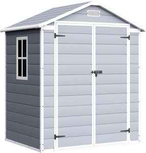Armoire <span class=keywords><strong>de</strong></span> stockage <span class=keywords><strong>d</strong></span>'outils <span class=keywords><strong>de</strong></span> <span class=keywords><strong>jardin</strong></span> en plastique extérieur anti-Uv <span class=keywords><strong>à</strong></span> <span class=keywords><strong>vendre</strong></span> - Product Image 3