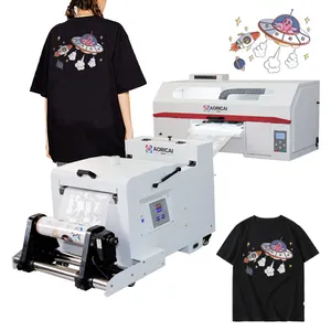 Roll Dtf Inkjet Printer Xp600 R1080 Dx5 Dtf T Shirt Cloth Sticker Garment Printing Machine