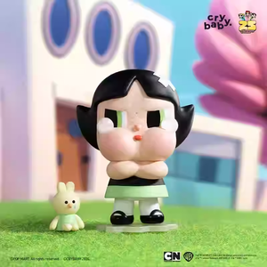 พูพมาร์ท <span class=keywords><strong>crybaby</strong></span> x Powerpuff เด็กหญิงชุด unisex PVC ของขวัญแอคชั่นฟิกเกอร์น่ารักของเล่นของขวัญวันเกิด - Product Image 4
