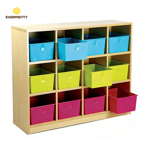 Étagères de garderie pour enfants personnalisées à 12 compartiments, organisation des étagères pour l'art et l'artisanat, étagères de classe scolaire, rangement de jouets pour la maternelle - Product Image 1