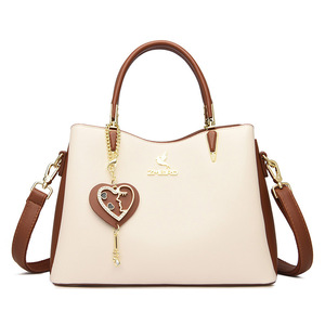 Large Capacity Ladies Handbag New Fashion PU Leather Shoulder <b>Bag</b> Fashion Hand <b>Bags</b> <b>for</b> Woman Trendy - Product Image 1