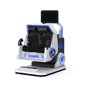 Máquina de simulación de posavasos 9D, máquina de películas Vr con 2 jugadores, precio de fábrica, multijugador, cine