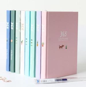 High Quality Aesthetically Diary Thermal Binding Leather Hardcover <b>Day</b> <b>Planner</b> Notebook with Custom Logo Gift Option - Product Image 1