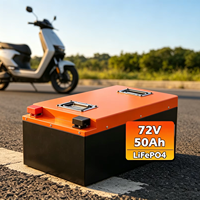 Batterie au lithium rechargeable grande capacité 72V 50Ah, puissance élevée pour moteur de trottinette électrique et vélo à deux roues - Vente en gros usine