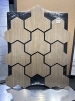 Panneaux acoustiques ignifuges écologiques - Décorations insonorisantes de formes spéciales pour améliorer la réduction du bruit et l'esthétique de la maison/bureau/studio