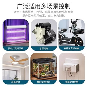 Mechanical <b>Timer</b> <b>Switch</b> 220V 60Min Delay Countdown For Home Use With Abs Material - Product Image 4