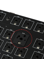 DUROCK Coussinets d'interrupteurs en mousse Poron Foam 0.5mm Commutateurs de clavier Amortisseurs de son pour claviers mécaniques Hot Swap