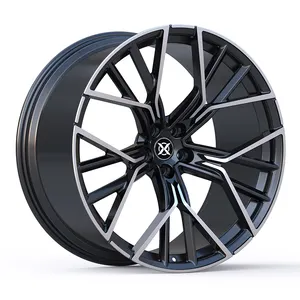 Flow Racing Car Black Carbon Wheel Ruedas forjadas para Amg Compatible con Aston Martin Dbx Corvette C7