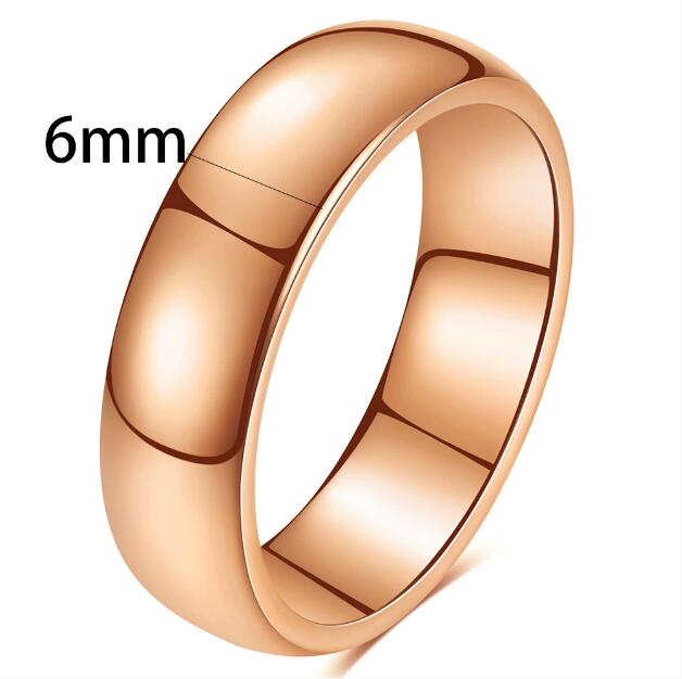 6mm rose gold