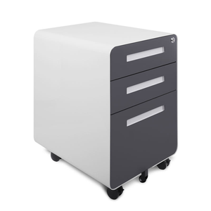 Office Workshop <b>Panel</b> Filing Cabinet Low Table Three Drawers Storage Mobile A4 Hanging Modern Minimalist Steel Fire Protection - Product Image 2