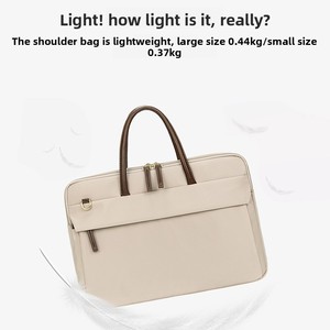 <span class=keywords><strong>Sac</strong></span> à dos pour <span class=keywords><strong>ordinateur</strong></span> portable en polyester ultra-léger de <span class=keywords><strong>16</strong></span> <span class=keywords><strong>pouces</strong></span>, décontracté pour <span class=keywords><strong>femme</strong></span>, mallette d'affaires, sacoche pour tablette de couleur unie avec logo - Product Image 3