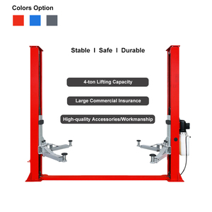 Elevador Hidráulico de Acero de Doble Poste <span class=keywords><strong>para</strong></span> <span class=keywords><strong>Autos</strong></span> de 4 Toneladas, Modelo N-701, Elevador de Vehículos de 2 Postes, Equipo de Reparación con Altura de Elevación de 1750 mm - Product Image 2