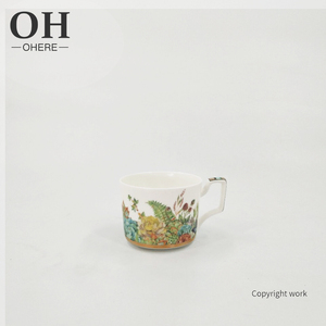 Ensemble de thé Oh Luxury Plant Prianted avec pot à thé et boîte de conserve Meilleur service à café familial et de café en Chine - Product Image 5