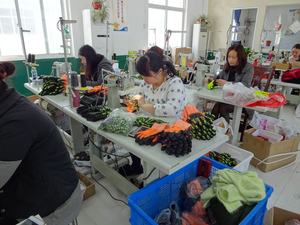 Guanti da lavoro Anti-vibrazione a prova di impatto TPR guanti da lavoro fluorescenza giallo <span class=keywords><strong>Nylon</strong></span> Nitrile sabbioso guanti di sicurezza per palme - Product Image 5