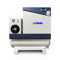 Compresor de Aire de Tornillo Industrial XINLEI XLAMTD20A-A6 de 15KW con Certificación CE, Trifásico, 8 bar, Tanque de 500L, -5 a +45, 632 DB