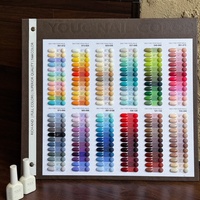 YOUC Kit de vernis gel magnétique œil de chat de haute qualité 15 ml, 144 couleurs, à retirer par trempage, sans TPO ni HEMA, vernis à ongles UV DIY French