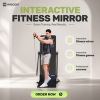 Miroir d'entraînement intelligent IMBODY pour tout le corps, écran tactile Android, entraîneur fonctionnel, analyse corporelle intelligente, miroir de fitness