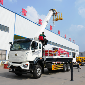 Pemasok Tiongkok menawarkan HOWO 12 Ton derek truk bom teleskopik hidrolik dengan keranjang dan tangga harga rendah untuk Waktu Terbatas - Product Image 3