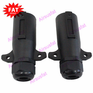 Paquete de 2 Conectores Laterales Desmontables de 7 Pines para Remolque Estilo RV, Enchufe de Cableado de 7 Puntos con Sellado Impermeable IP68 - Product Image 2